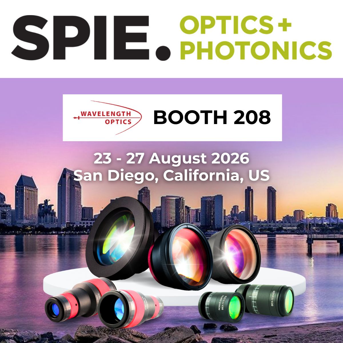SPIE Optics + Photonics 2026